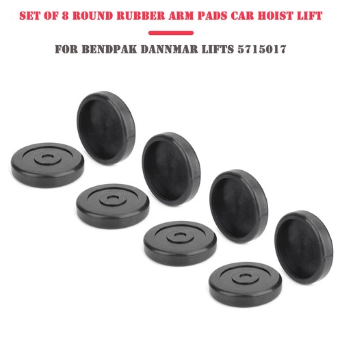 8pcs round rubber arm pads - 8pcs,