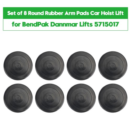 Set round rubber arm pads - set, 8
